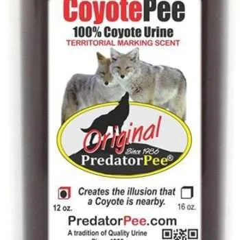 Predator Pee – 100% Pure Coyote Urine – 12oz Squeeze Bottle