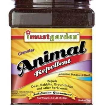 I Must Garden Animal Repellent 2.5lb Granular (Deer, Rabbit, Groundhog, And Other Herbivores)
