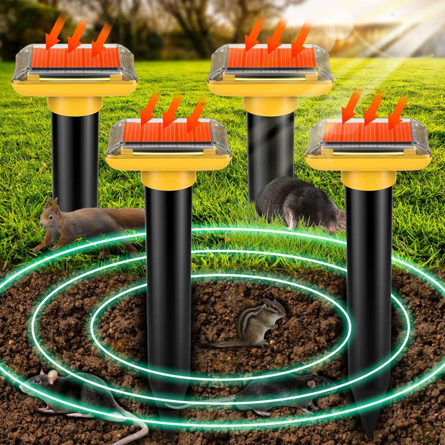Groundhog Repellent, Home Sample