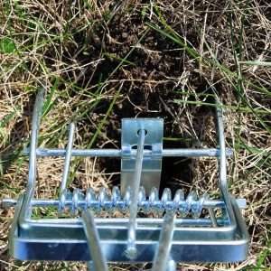 Ruralty Clamp Mole Trap - Mole Claw Trap 1pk Gopher Snare Groundhog Snare Trap Mole and Ground Squirrel Traps 5