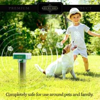 6pk Upgrade Mole Repellent for lawns Gopher Repellent Ultrasonic Solar Powered Snake Repellent Deterrent Mole Repeller Vole Repellent Outdoor Lawns Garden Yard - 5