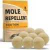 Mole Repellent, Gopher Repellent Outdoor, Vole Repellent, Mole Deterrent for Yard, Mole Repellant for Lawn, Mole Control, Keep Mole and Vole Out of Your Garden - 1
