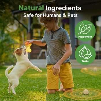 Mole Repellent for Lawns, Gopher Repellents Outdoor, Vole Repellent, Outdoor Lawn & Garden Mole Control, Mole Deterrent for Garden-Lawn, Get Rid of Moles Yard Safe to Use-10P - 6