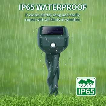 Waterproof Ultrasonic Deterrent Stake - 4