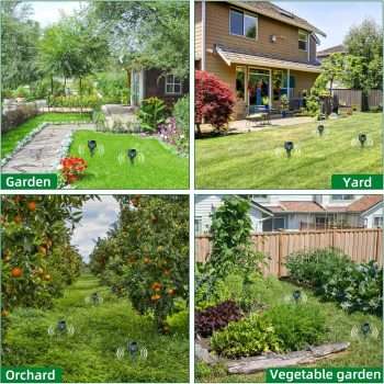 Ultrasonic Deterrent Stake - 3