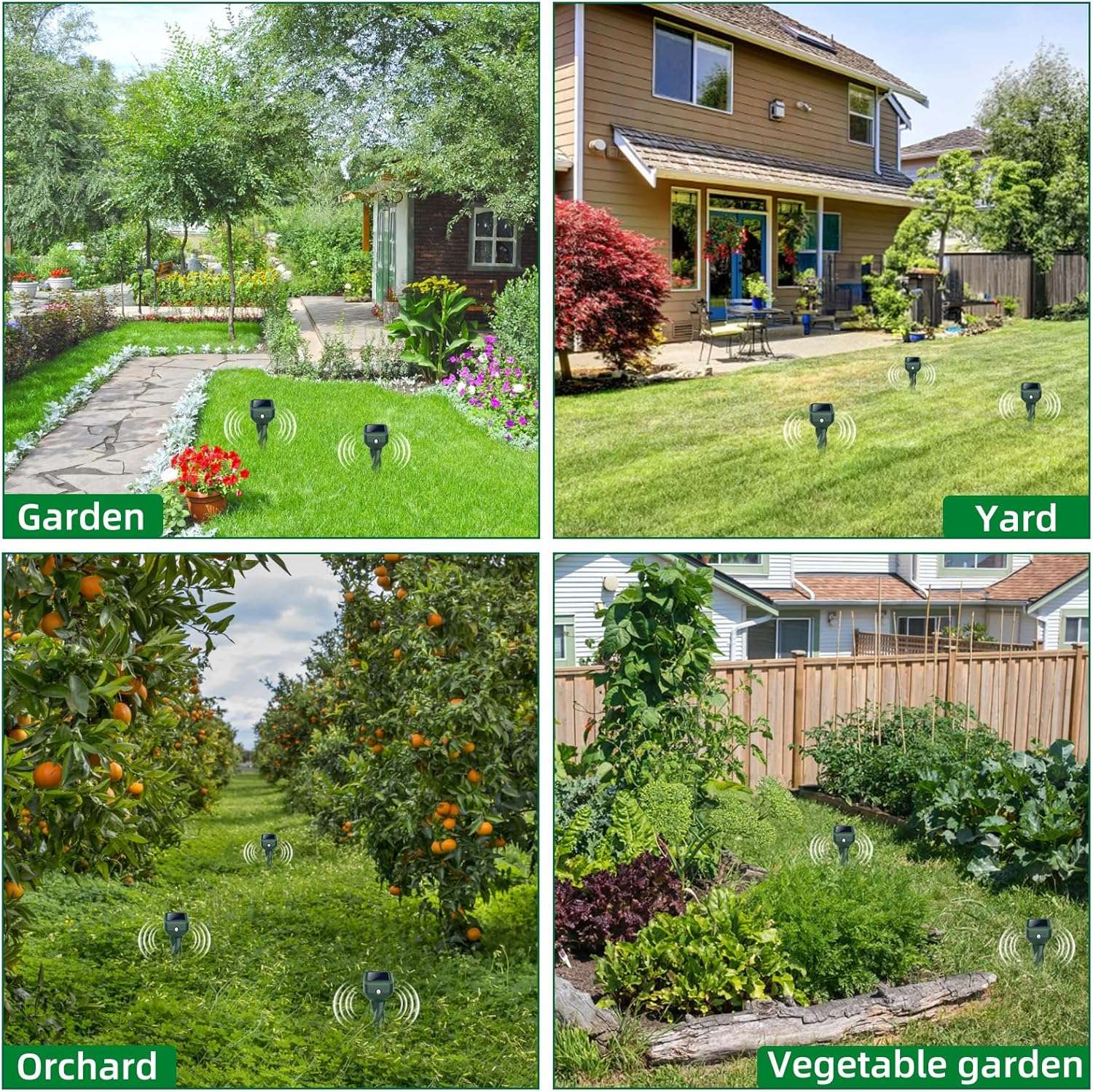 Ultrasonic Deterrent Stake - 3