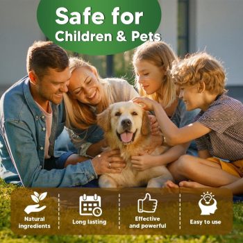 Mole Repellent, Gophers Repellent, Vole Repellant Outdoor, Armadillo Repellant Garden, Moles Control, Groundhog Repellents, Gopher Deterrent for Lawn, Keep Vole Out of Your Yard, Safe to Use-8P - 5