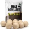 Mole Repellent for Lawns, Gopher Repellent, Groundhog Vole Repellant Outdoor, Keep Moles Out of Garden-Lawn, Pet Safe Mole Repellant, Lasting Protection, Easy to Use-10P - 1