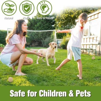 Mole Repellent for Lawns, Gopher Repellent Outdoor, Moles Control, Vole Repellant Groundhog Repellant for Your Lawn and Garden (1.5 Ounce (Pack of 8)) - 4