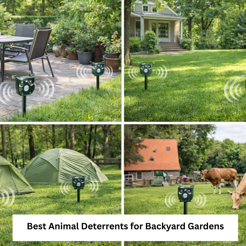 Best Animal Deterrents for Backyard Gardens Protection