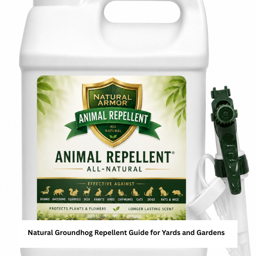 Natural Groundhog Repellent Guide for Yards and Gardens